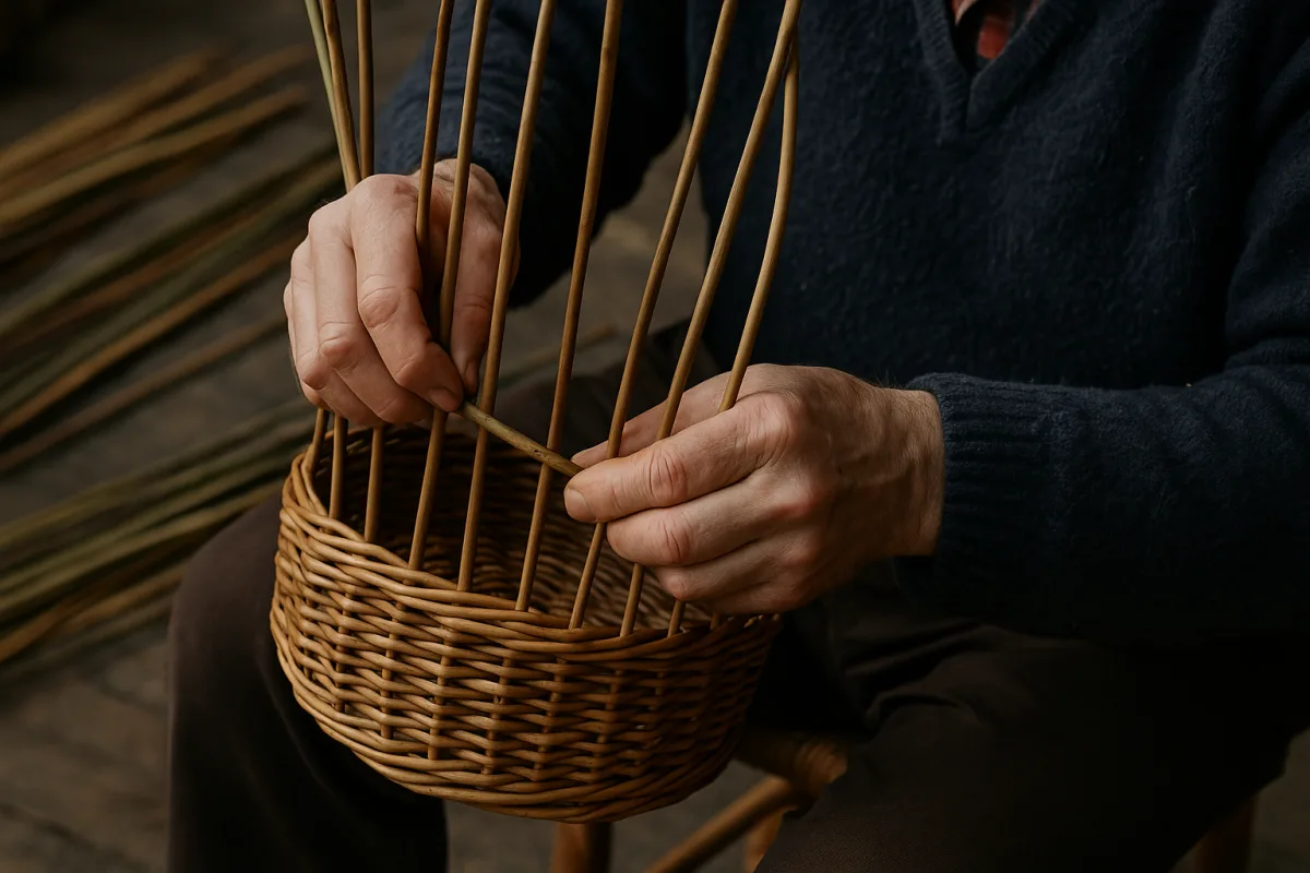 Come si intreccia un cesto con materiali naturali? I trucchi degli artigiani esperti