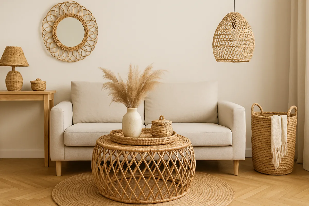 Decorazioni in vimini per la casa: idee facili che trasformano ogni ambiente