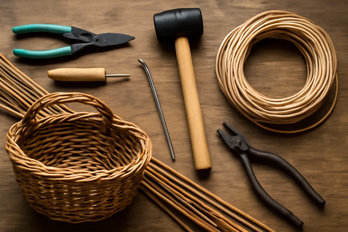 Quali strumenti servono per la cesteria? L’elenco essenziale per iniziare subito