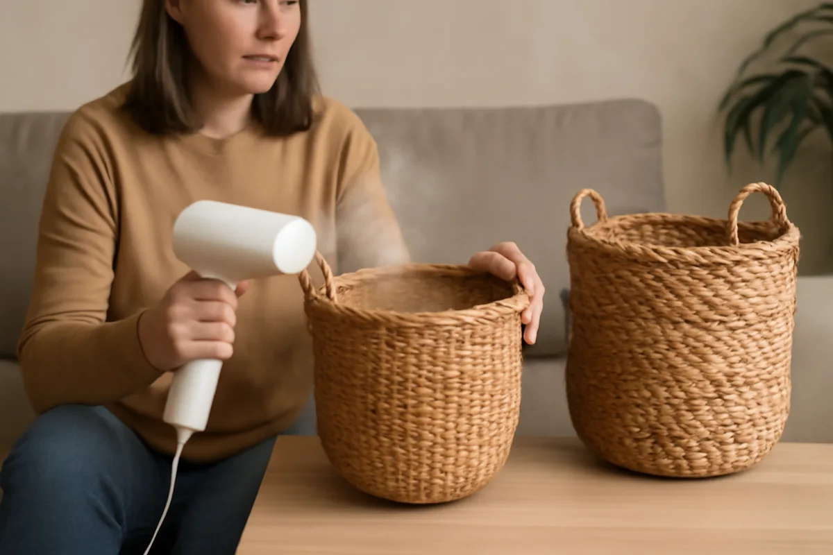 Come evitare che i cesti perdano forma con il tempo? Il segreto degli esperti