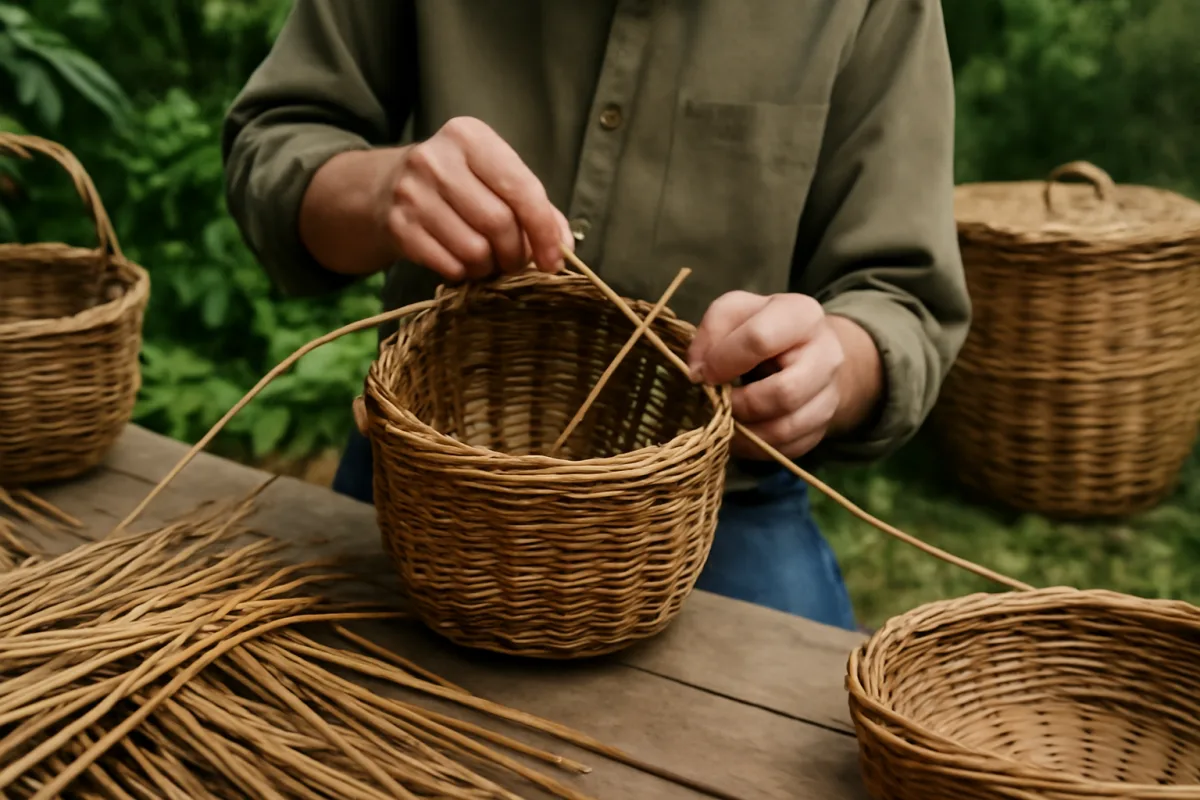 Cesteria e sostenibilità: perché intrecciare è anche una scelta green