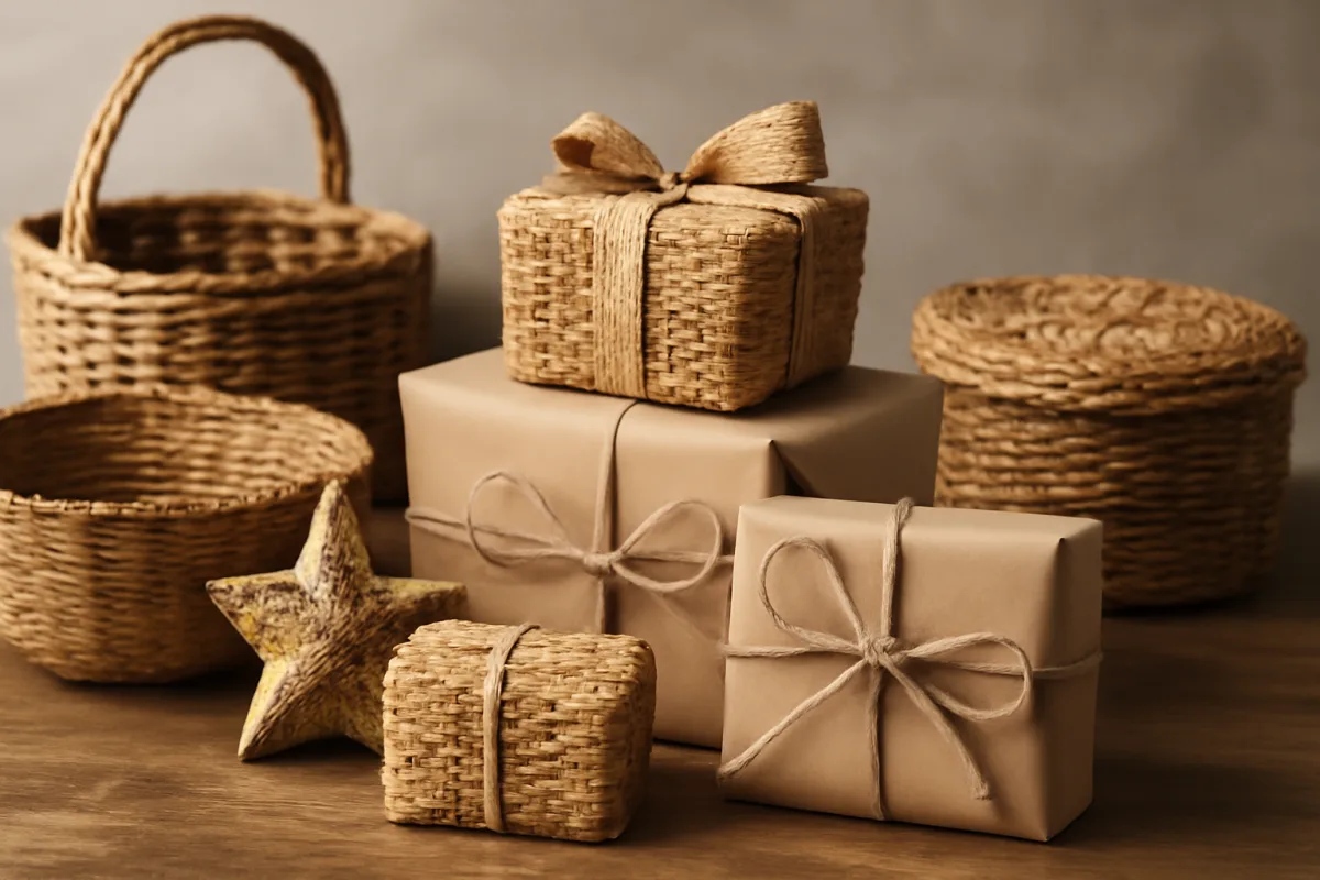 Migliori idee regalo con oggetti in cesteria: doni creativi che lasciano il segno