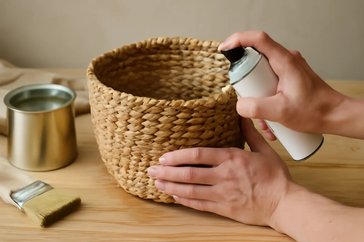 Come impermeabilizzare un cesto DIY? La procedura che prolunga la durata