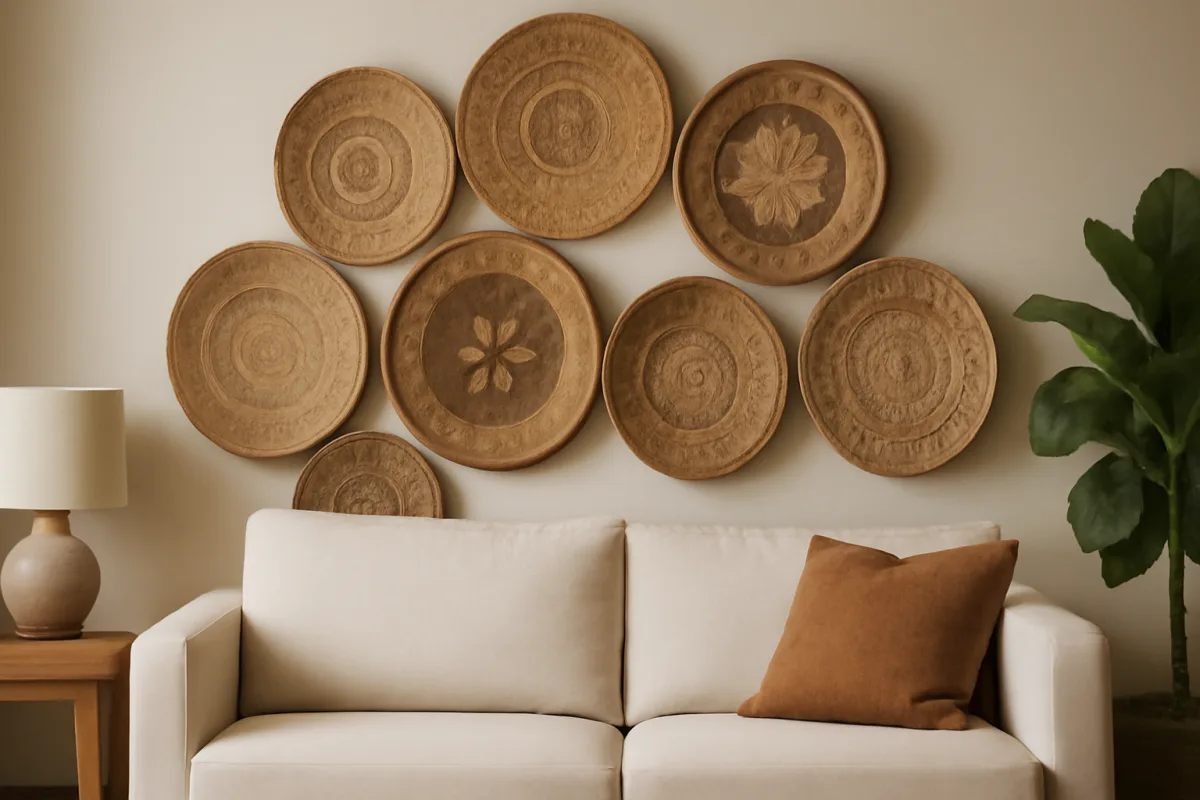 Cesteria wall art: come trasformare intrecci in decorazioni da parete moderne