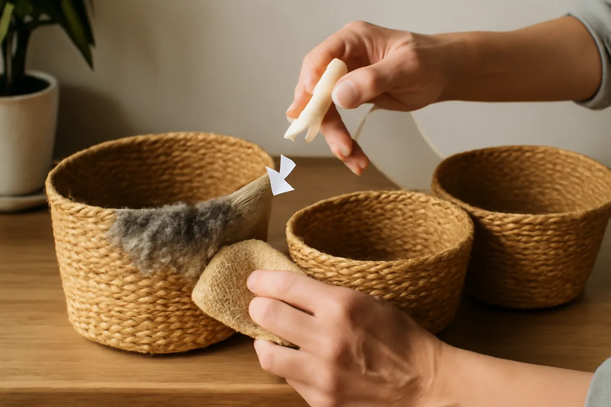 Come evitare la muffa nei cesti naturali? Accorgimenti efficaci per conservarli meglio