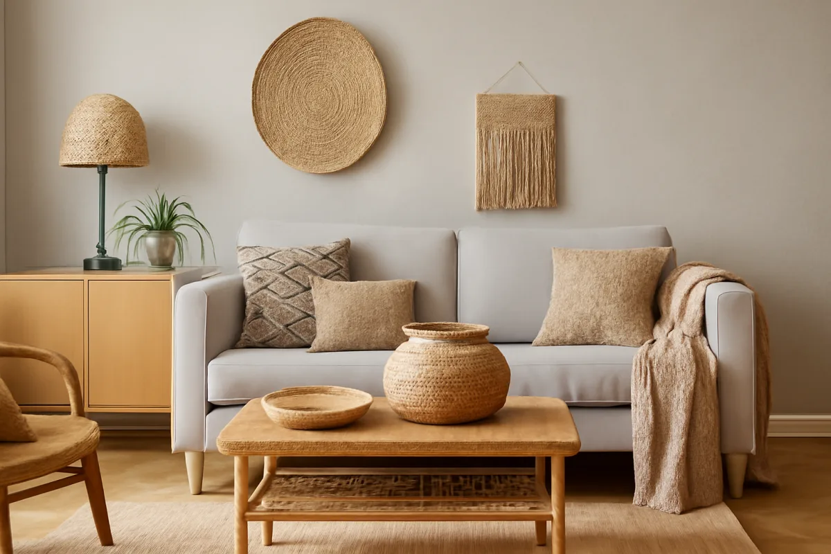 Come abbinare la cesteria a stili moderni? Trucchi di design degli artigiani di tendenza