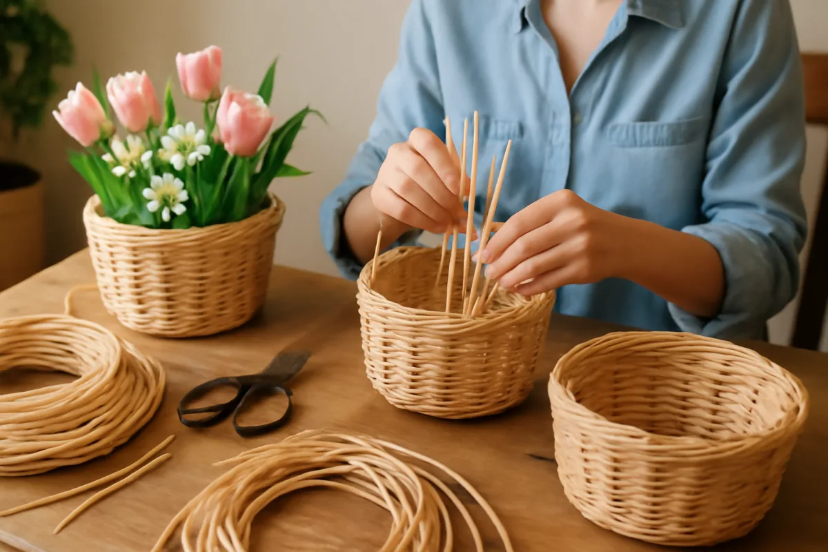 Progetti di cesteria per la primavera: suggerimenti freschi e facili da mettere in pratica