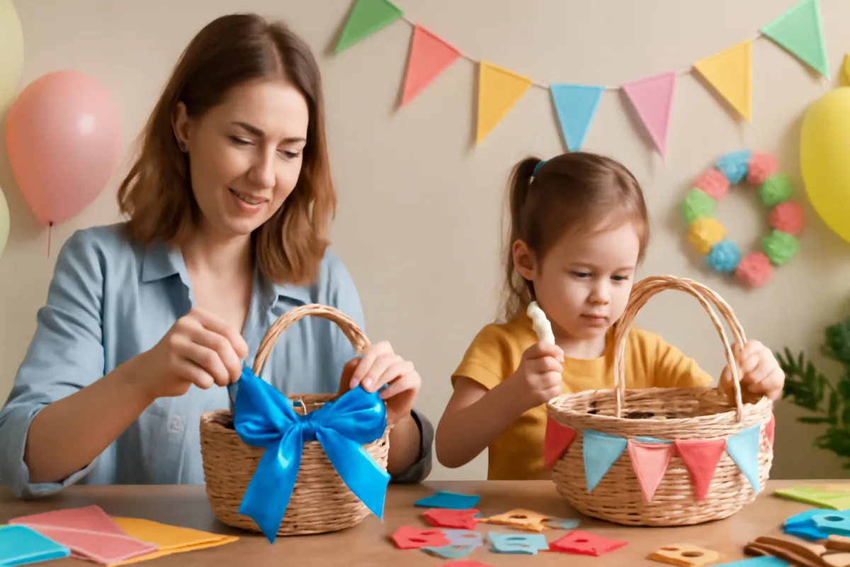 Come personalizzare i cesti per una festa? Le decorazioni che coinvolgono grandi e piccoli