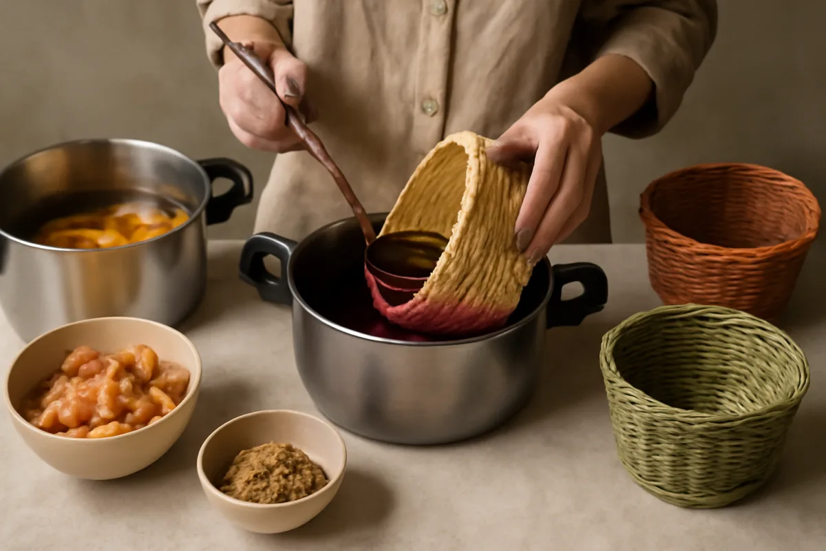 Come colorare i cesti con tinture naturali? Il tutorial pratico che rispetta l’ambiente