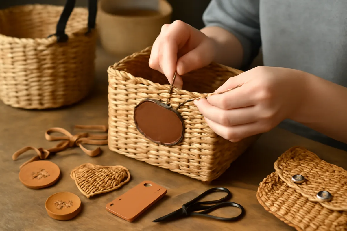 Accessori personalizzati in cesteria: come aggiungere dettagli unici ai tuoi progetti artigianali